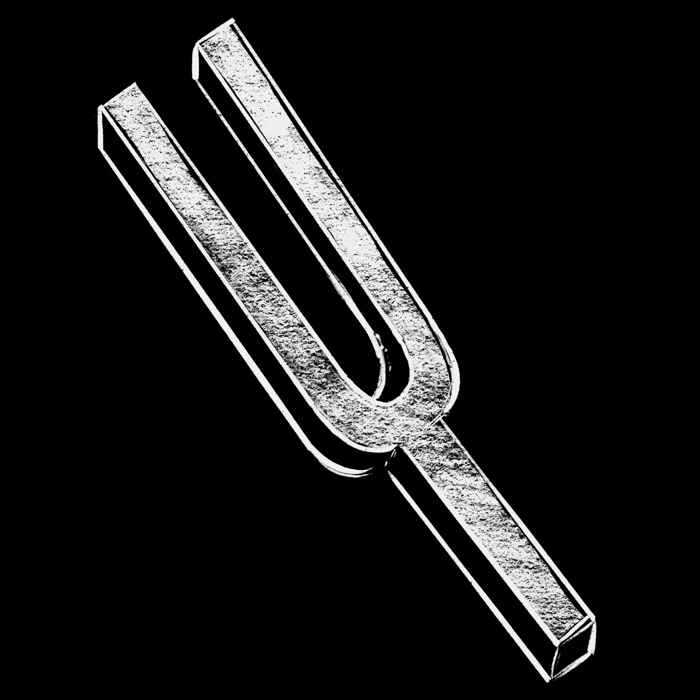 Anna Hernandez’s drawing of a tuning fork